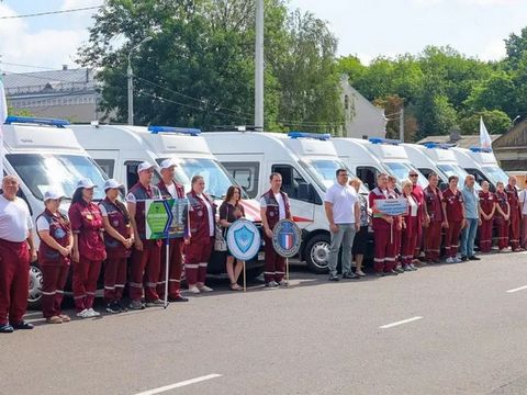 Лучшие в Гомельской области - фельдшера ОСМП УЗ